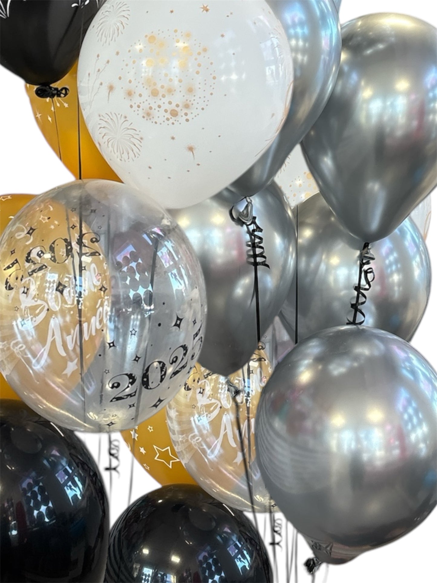 Douzaine New  years balloons