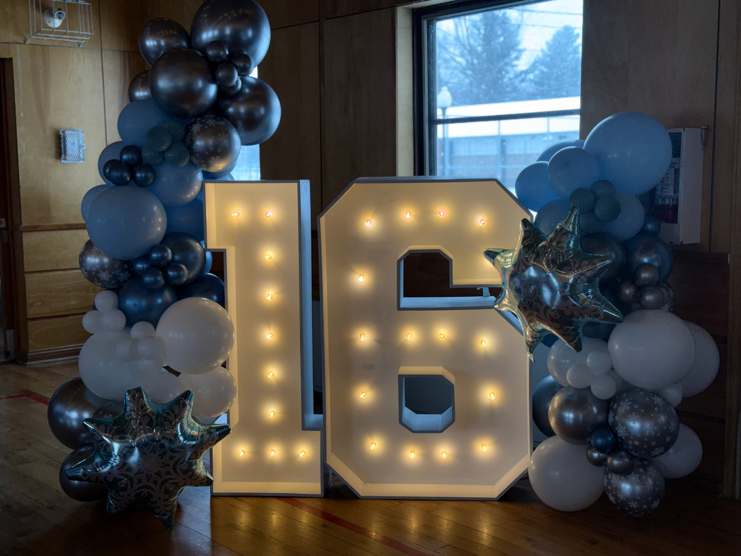 Chiffres lumineux - Autoportants