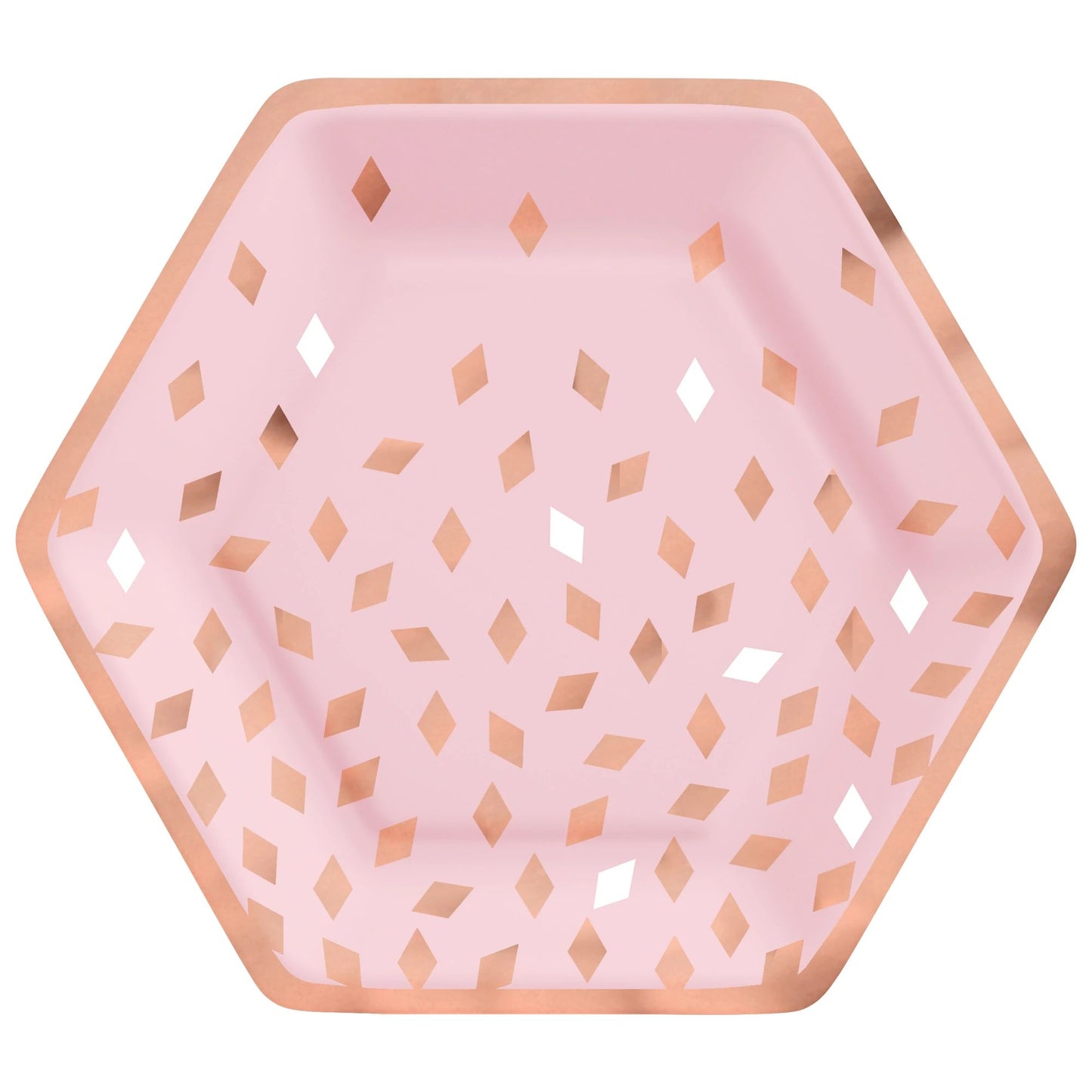 Plaques hexagonales Blush