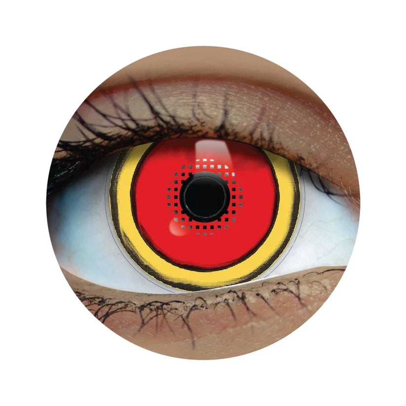 Lentilles de contact d'Halloween