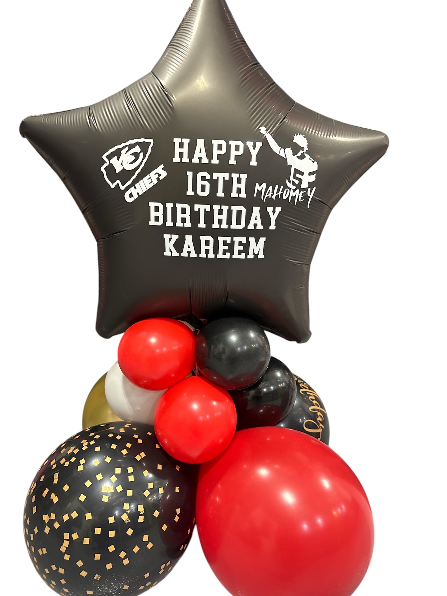 Personalized Party Balloon Centrepiece