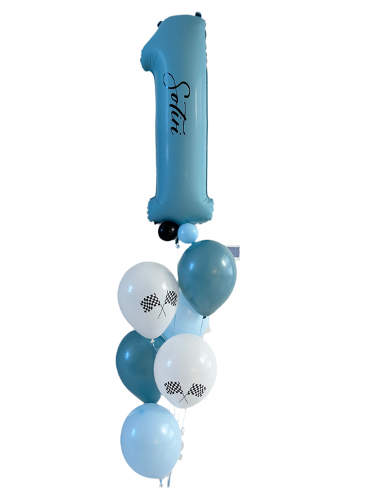Number Balloon Bouquet - Classic
