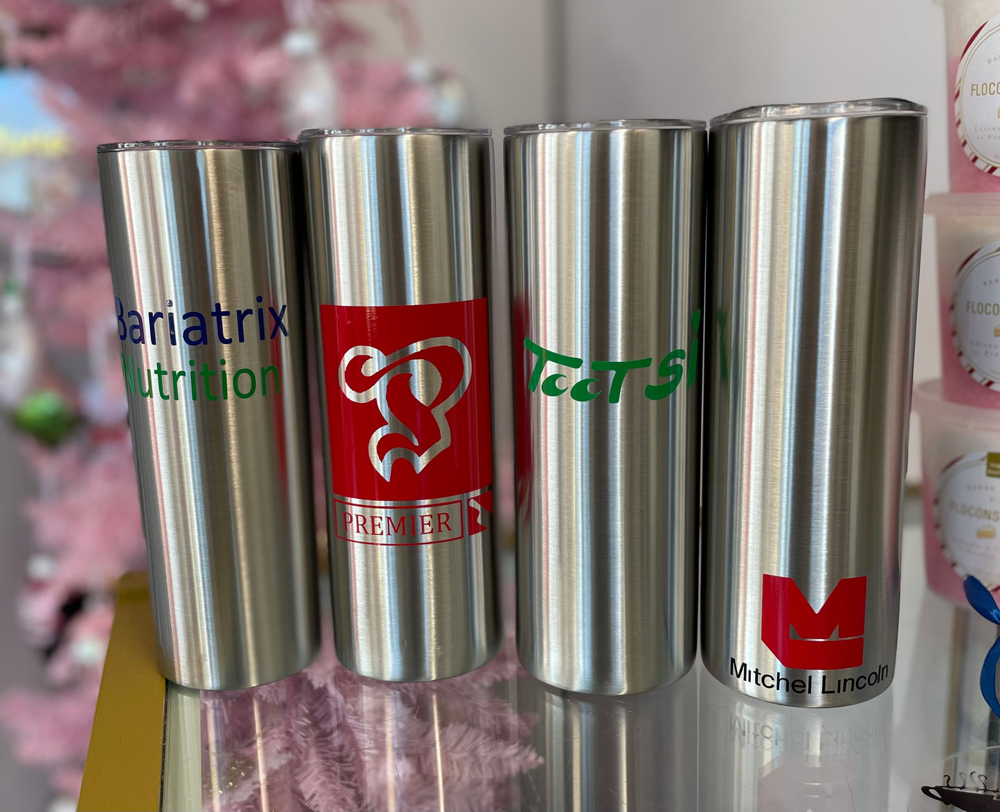 Personalized Stainless Steel Travel Tumbler