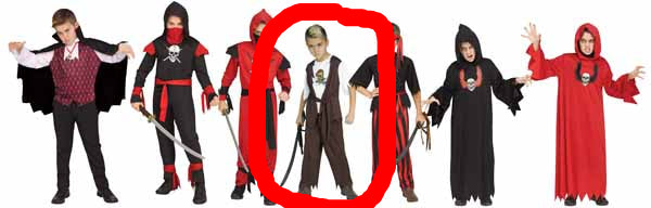 Skull Pirate Costume
