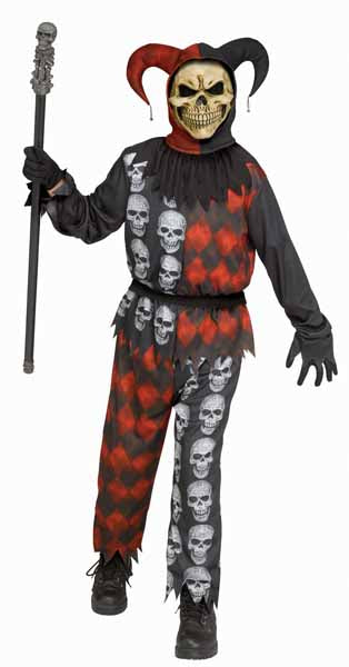 Skull Jester Costume