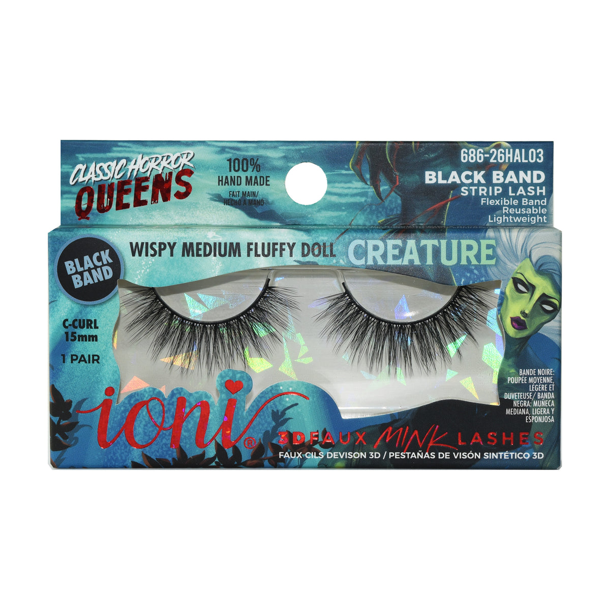 The Classic Horror Queens Eyelashes