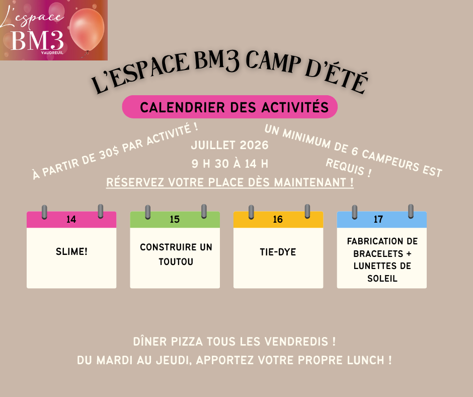 Camp d'été sans rendez-vous