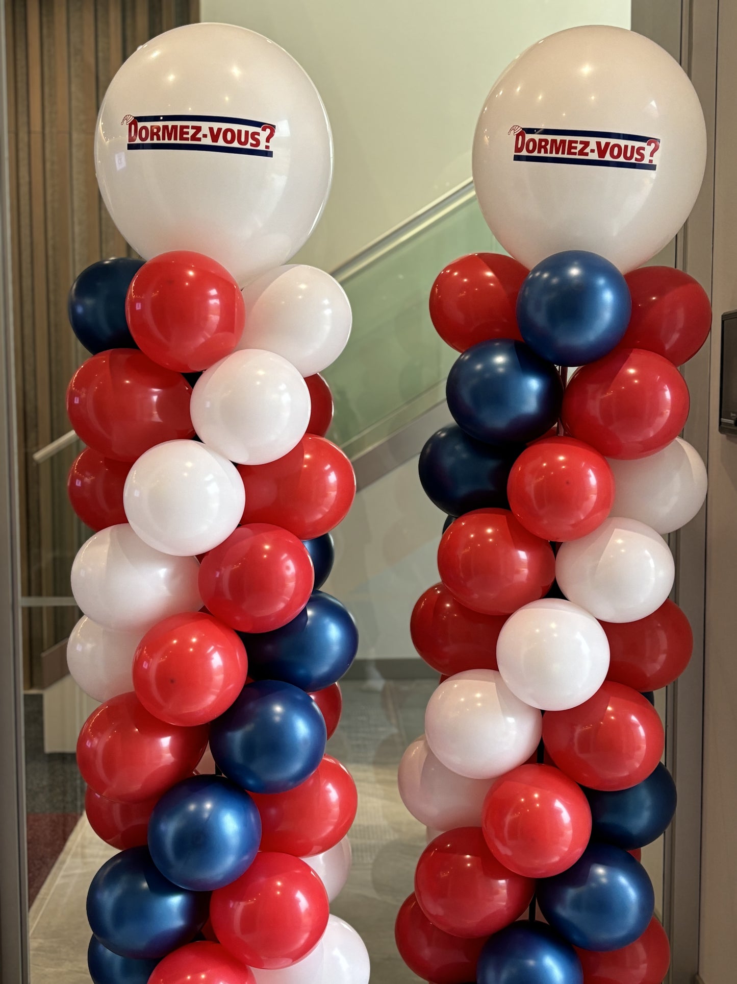 Corporate Balloon Pillar