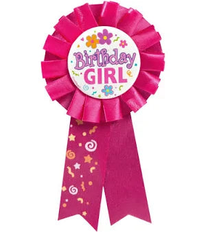 Badge de la lauréate de l'anniversaire