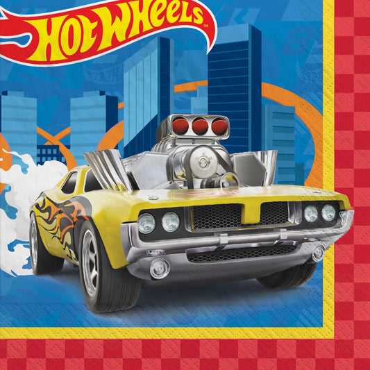 Serviettes de table Hot Wheels