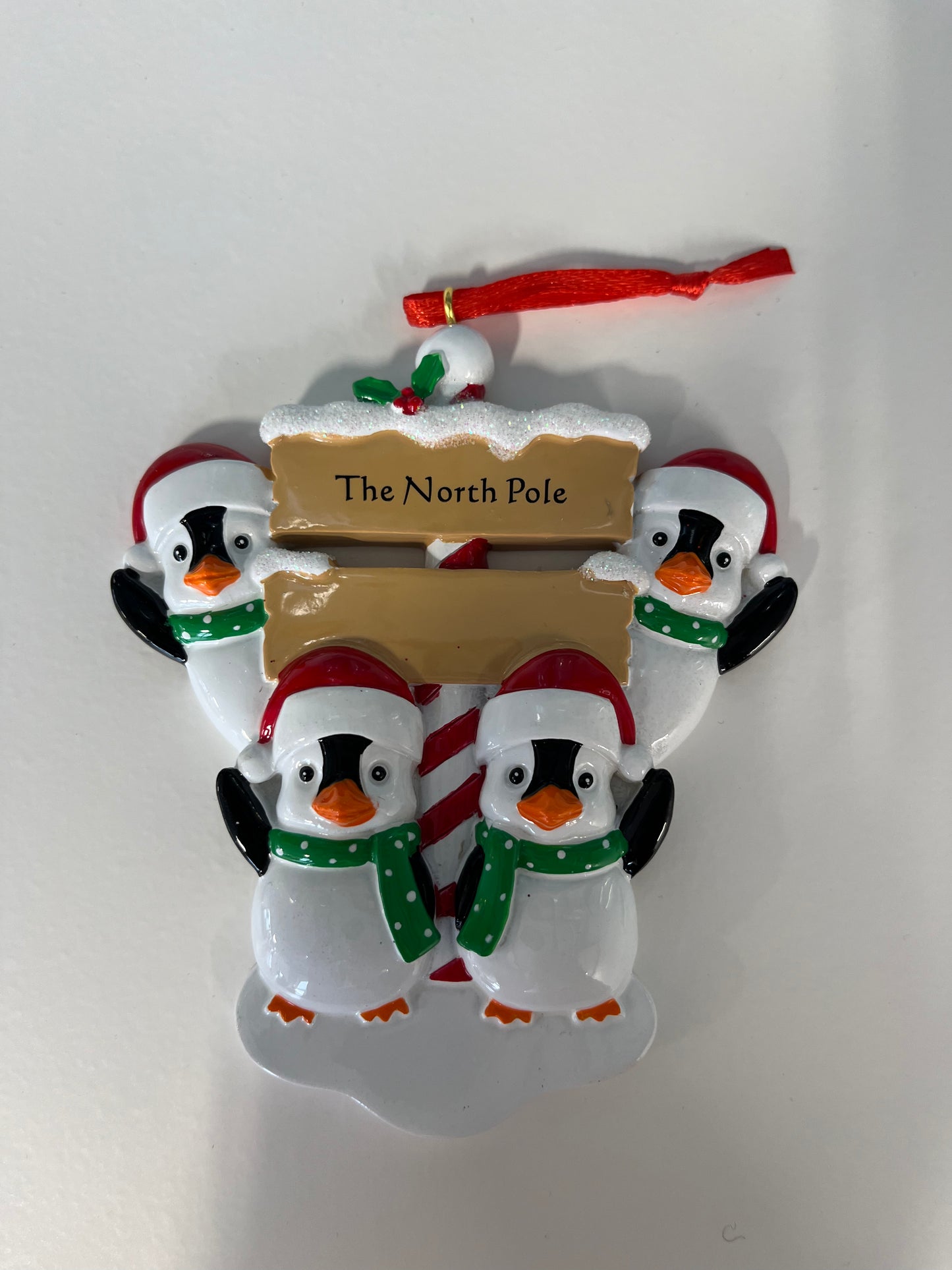 Christmas - Family of Penguin Ornament