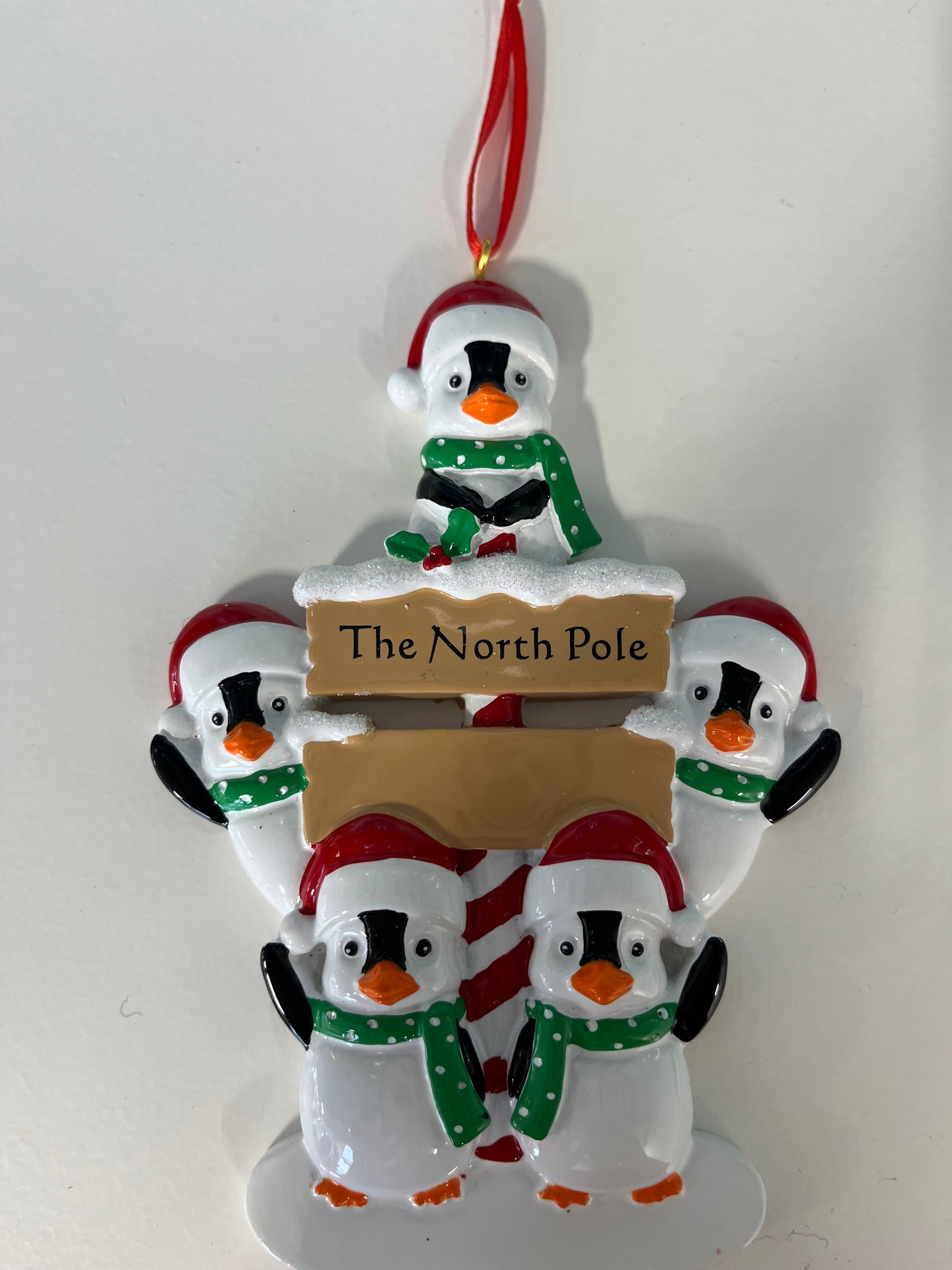 Christmas - Family of Penguin Ornament