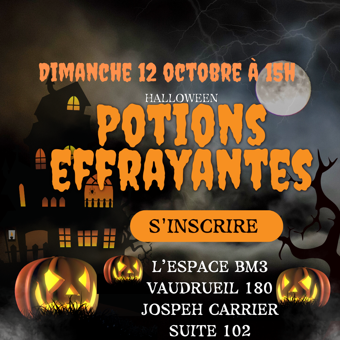 Spooky potion workshop