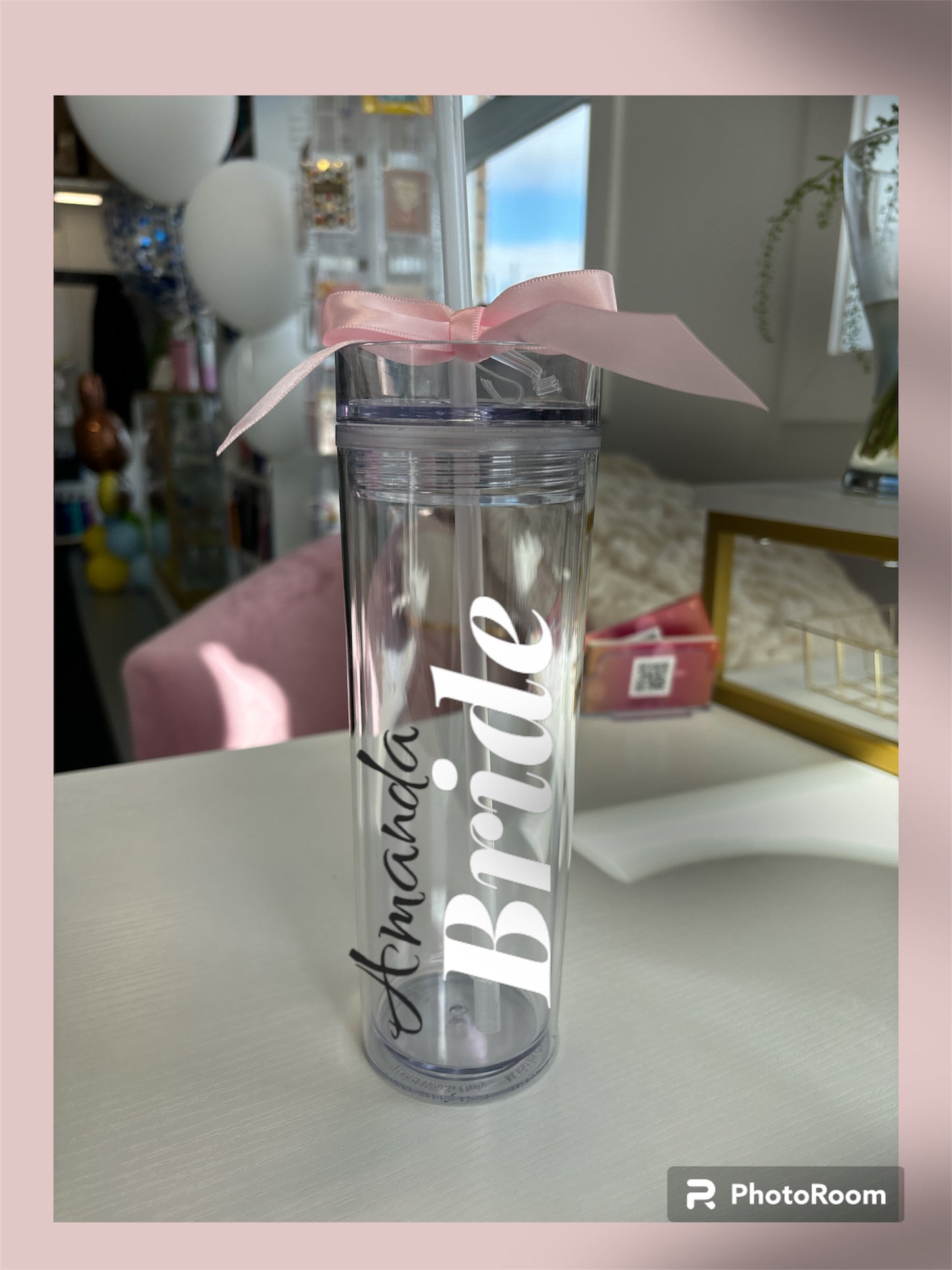 Bride Tribe - Verres transparents hauts