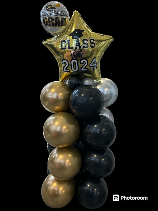 2025 Grad Balloon Tower