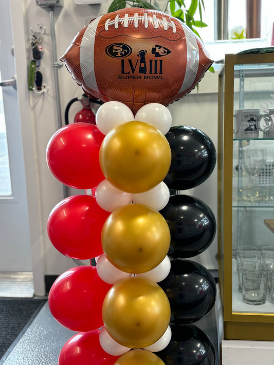 Game Day Balloon Tower