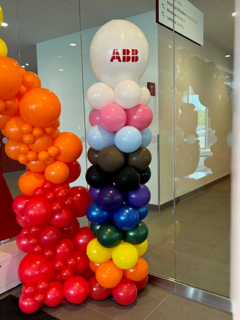 Corporate Balloon Pillar