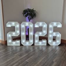 2026 Light Up Numbers