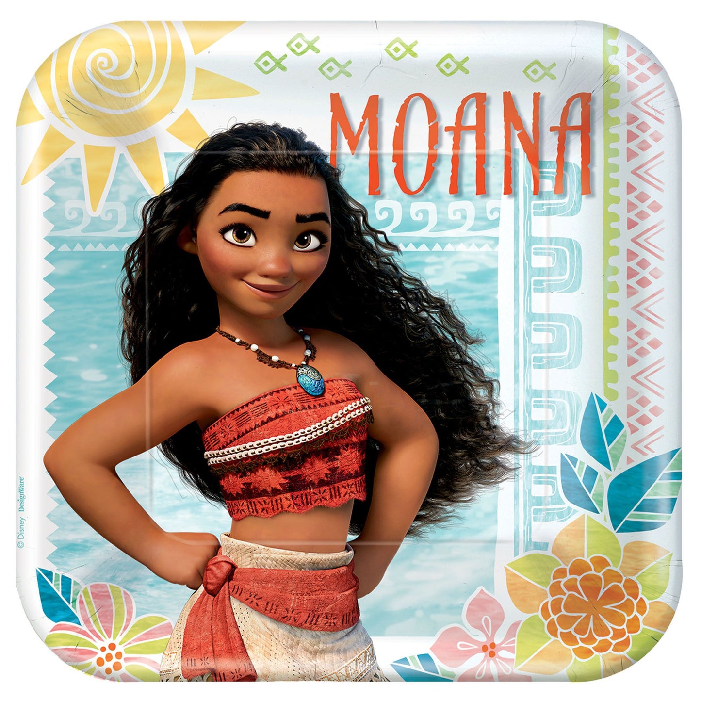 Assiettes à déjeuner Moana