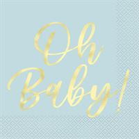 Serviettes de table "Oh Baby"