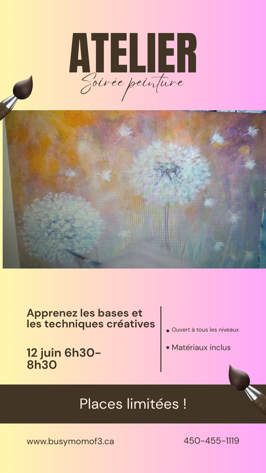 Soirée peinture