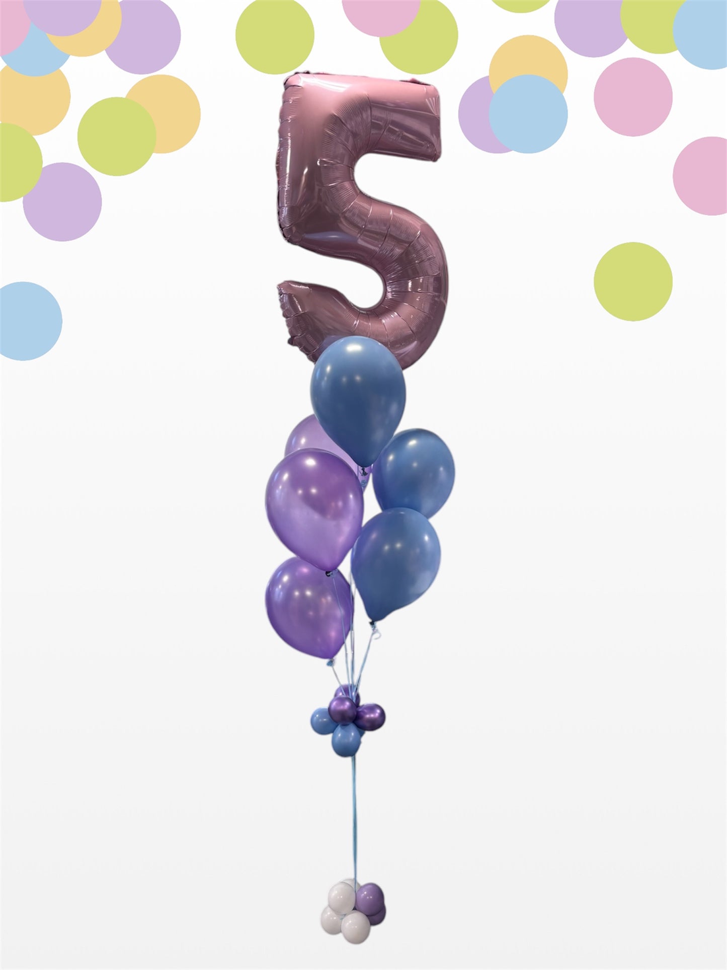 Number Balloon Bouquet - Classic