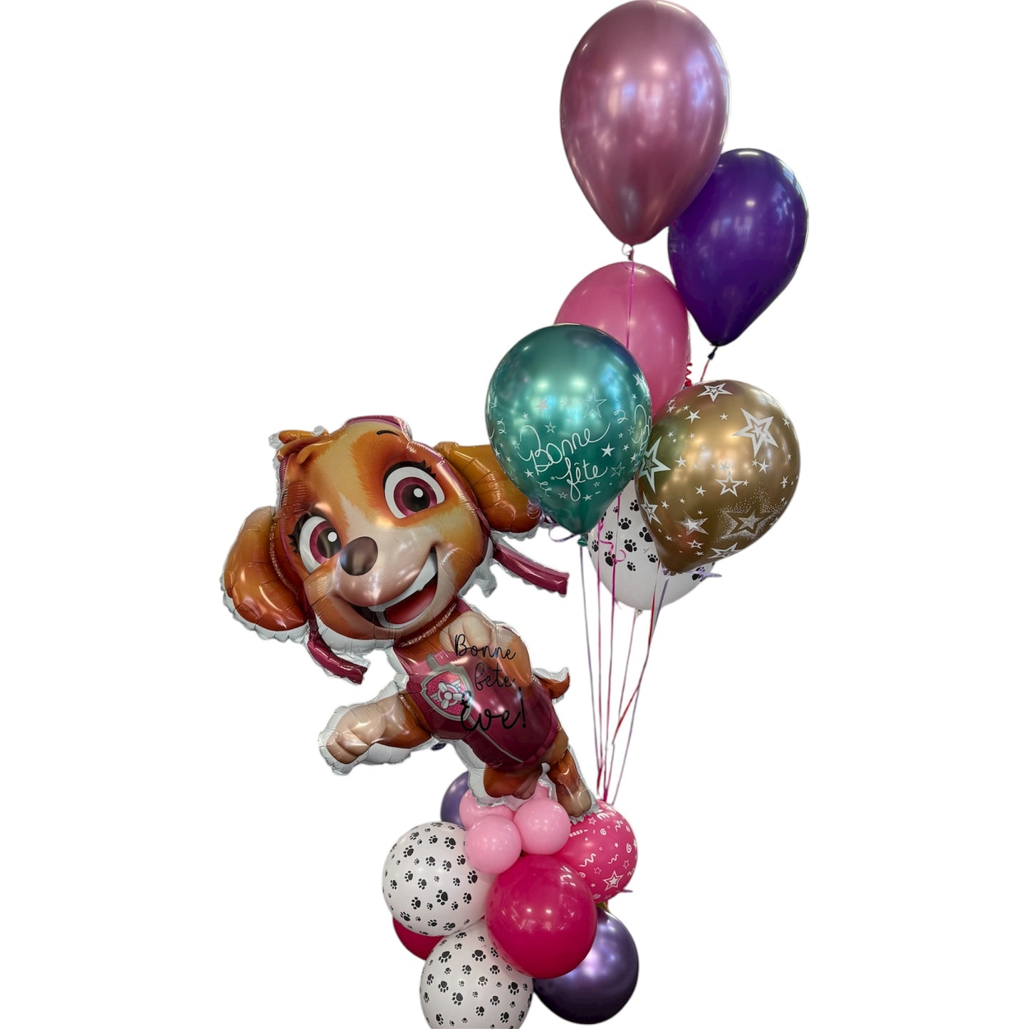 Birthday Balloon Stack Combo