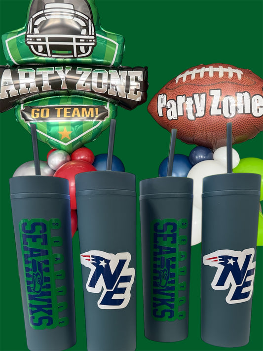 Matte Super bowl Tumbler