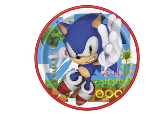 Sonic the Hedgehog Plates