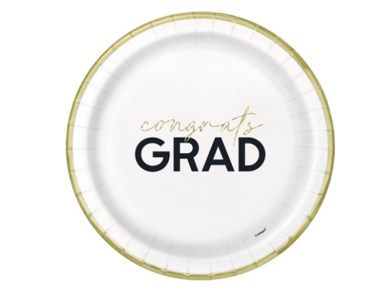 Congrats Grad Plates