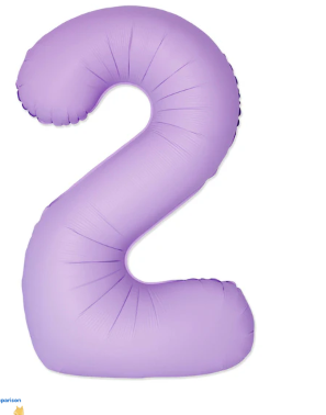Foil Birthday Balloon Numbers