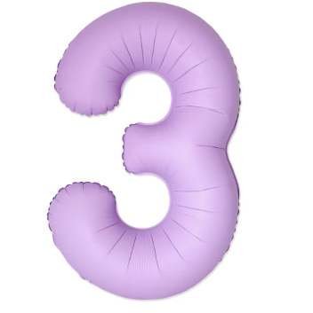 Foil Birthday Balloon Numbers