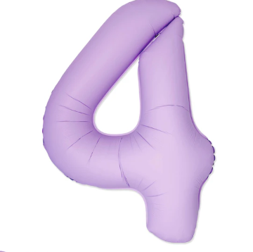 Foil Birthday Balloon Numbers