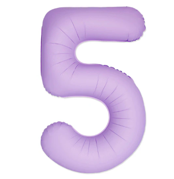 Foil Birthday Balloon Numbers