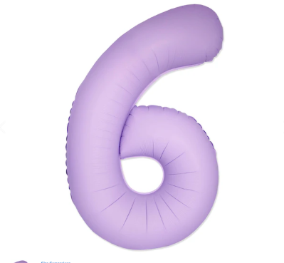 Foil Birthday Balloon Numbers