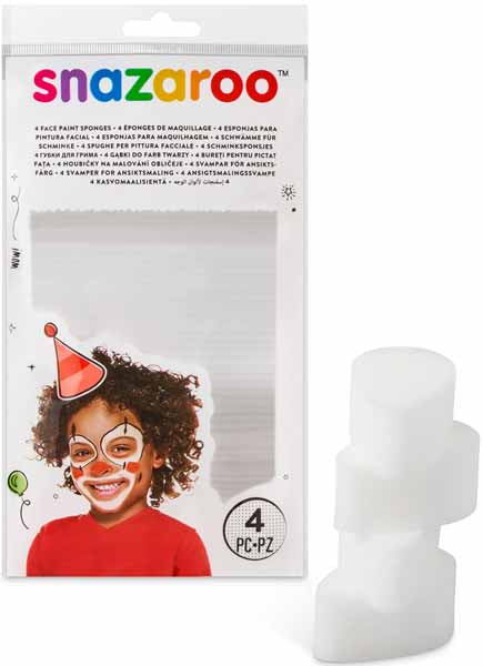 SPONGE 4 PACK TEAR DROP SHAPE