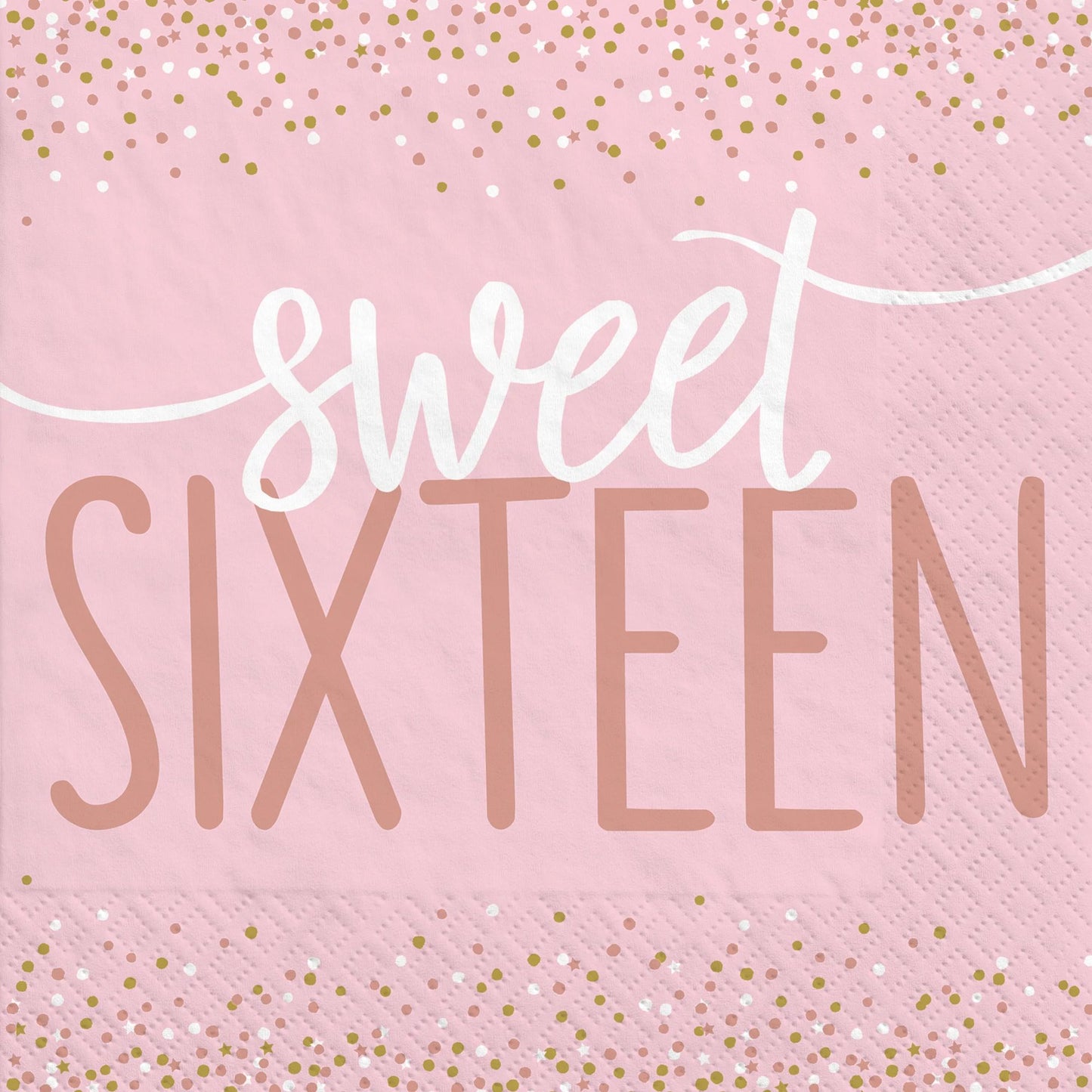 Sweet Sixteen Luncheon Napkins