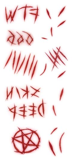 TRAUMA TEMPORARY TATTOOS