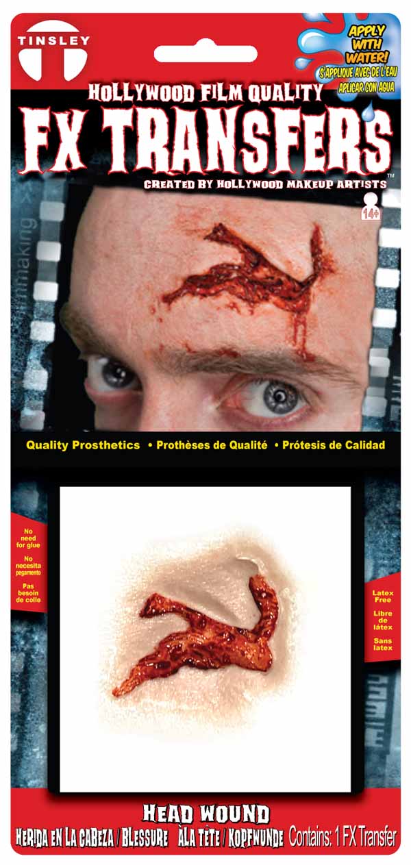 HALLOWEEN SCAR TATTOOS