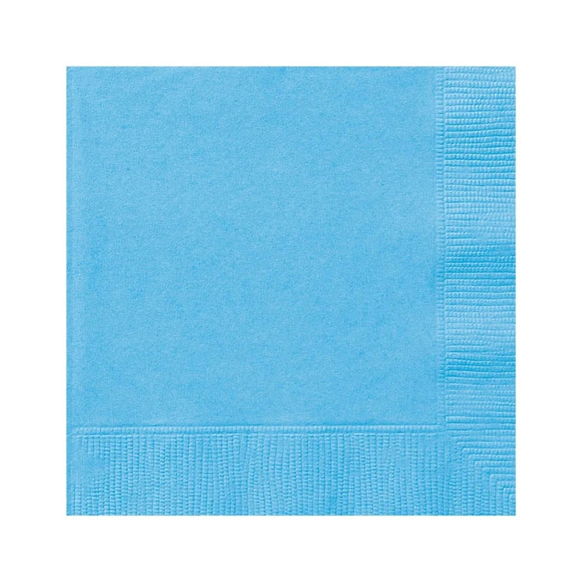 Serviettes à cocktail unies