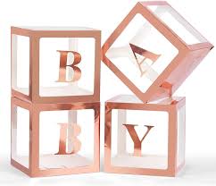 Baby Shower Balloon Boxes