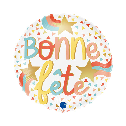 Bonne Fête Foil Balloon
