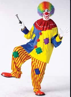 Big Top Clown Adult One Size Costume