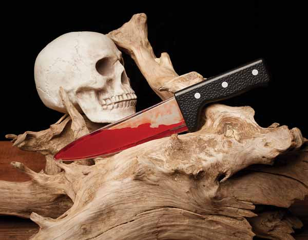 13" Bleeding Kitchen Knife