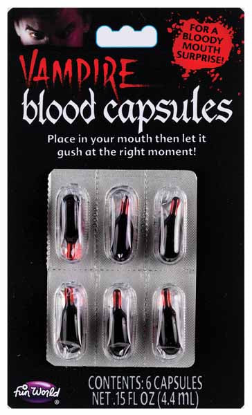 Liquid Blood Capsules 6/Pack