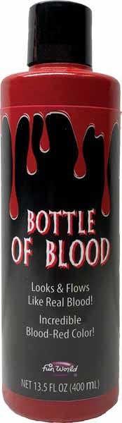 Bottle of Blood 13.5 fl oz