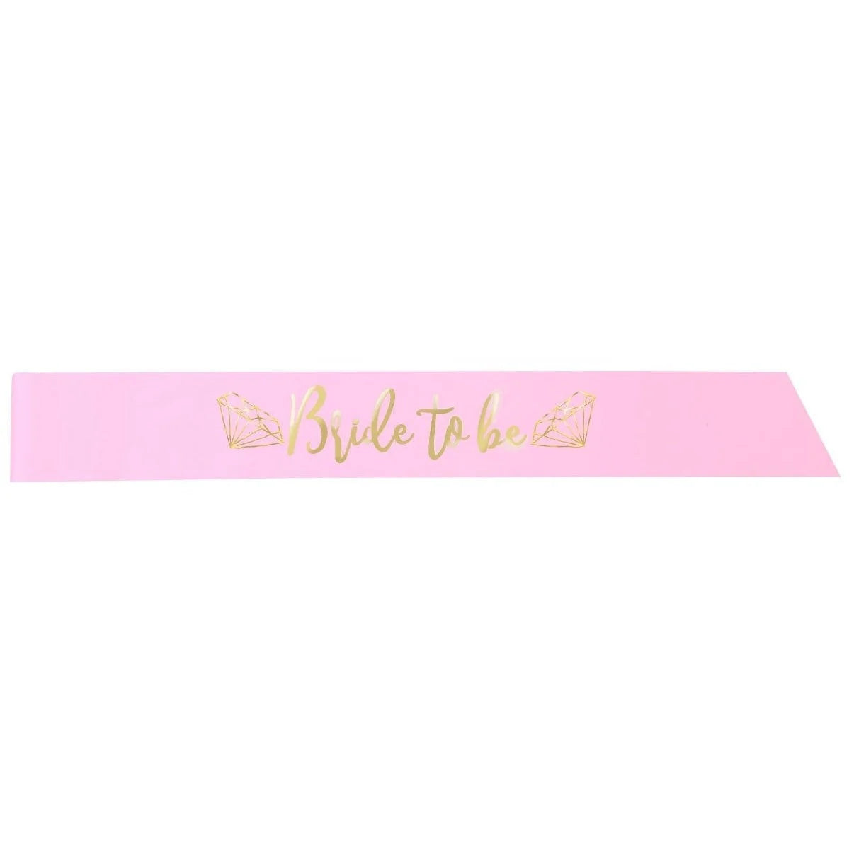 Pink and Gold "Bride to Be" Bachelorette Party Sash