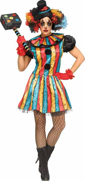 Adult Carny Clown Costume!