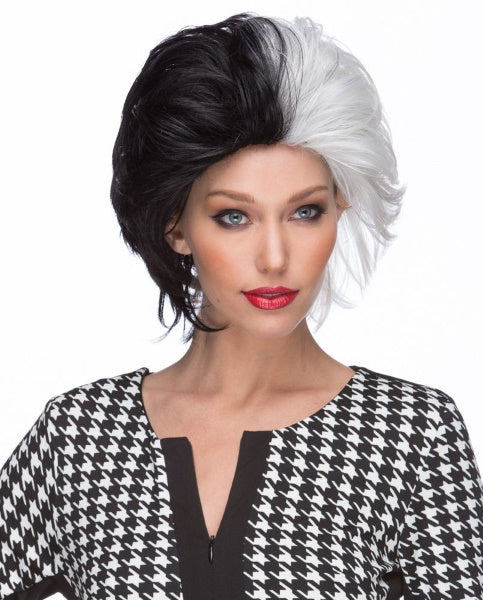 Wicked Black & White Wig