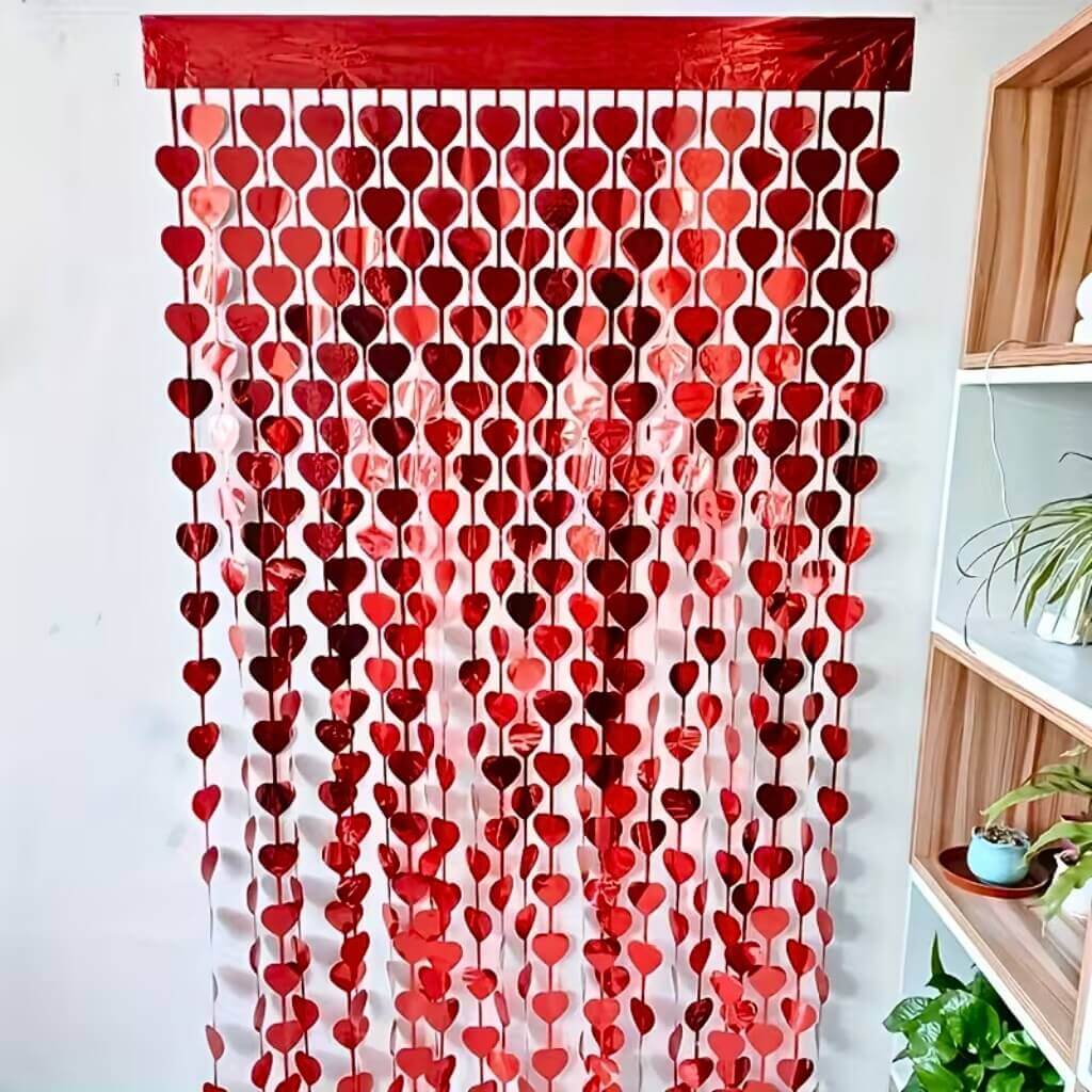 Valentine Curtain Backdrop
